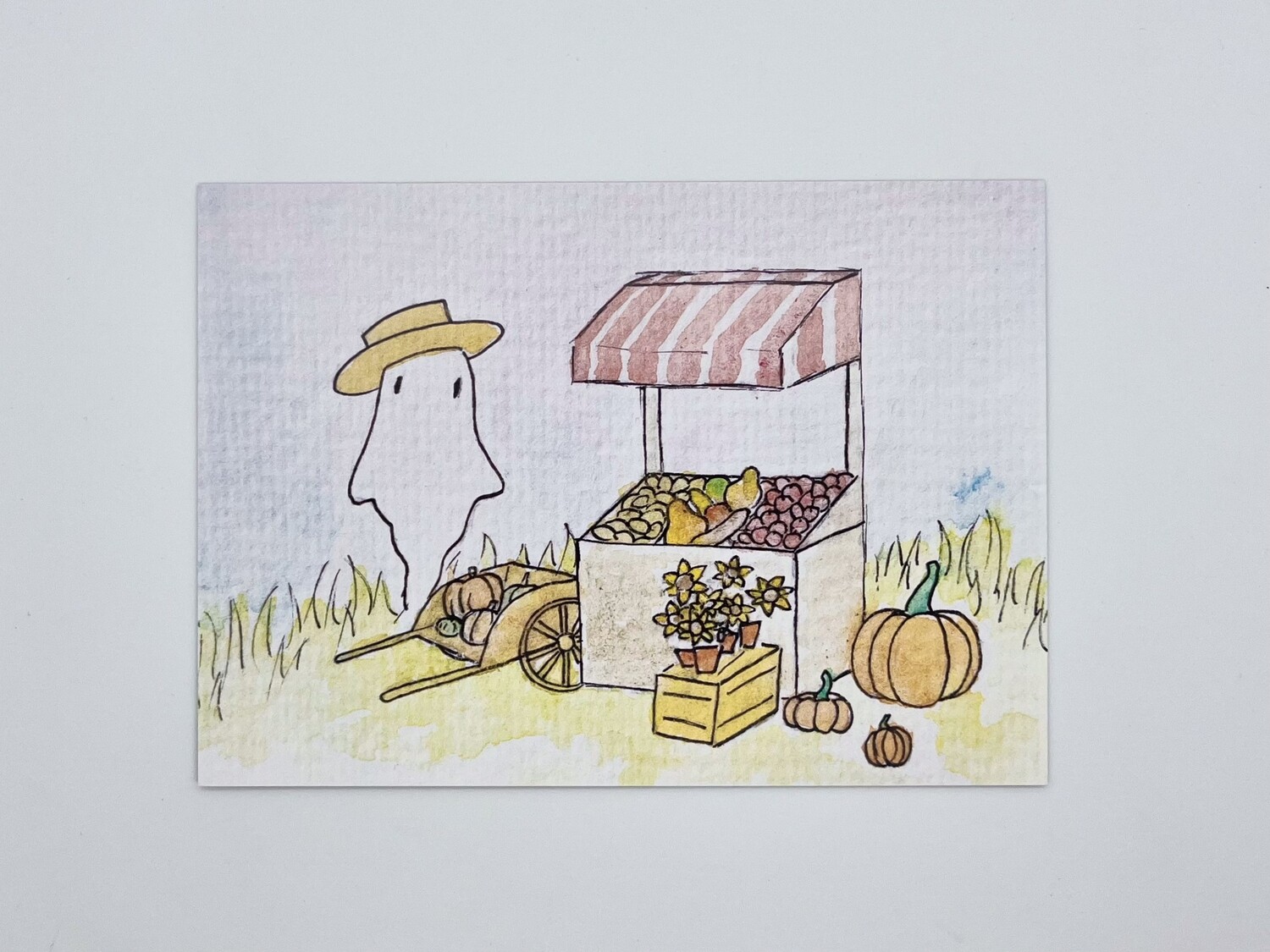 Farmers Market Ghost Limited Edition Mini Print