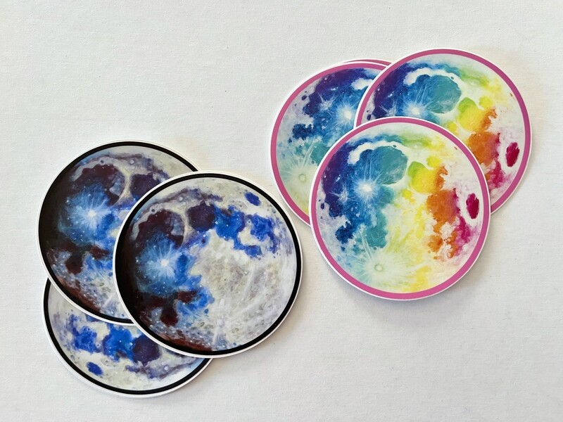 Moon Stickers