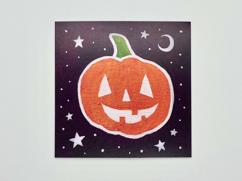 Jack O Lantern Limited Edition Mini Print