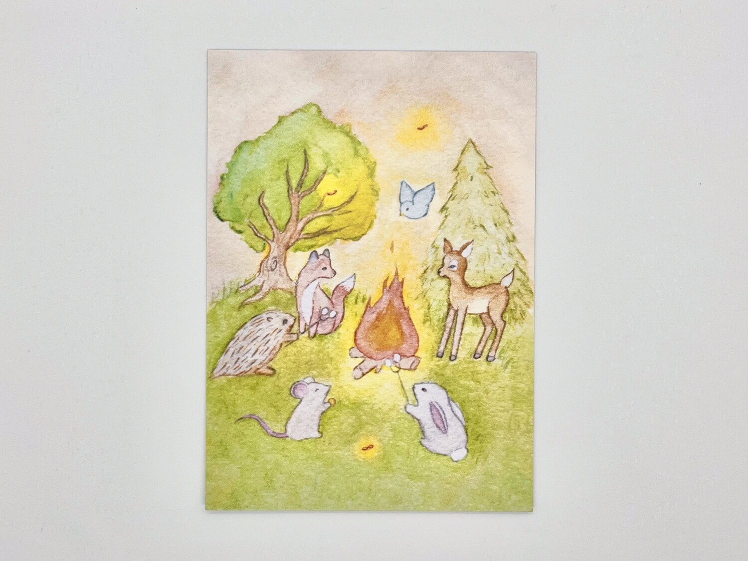 Campfire Tails Limited Edition Mini Print