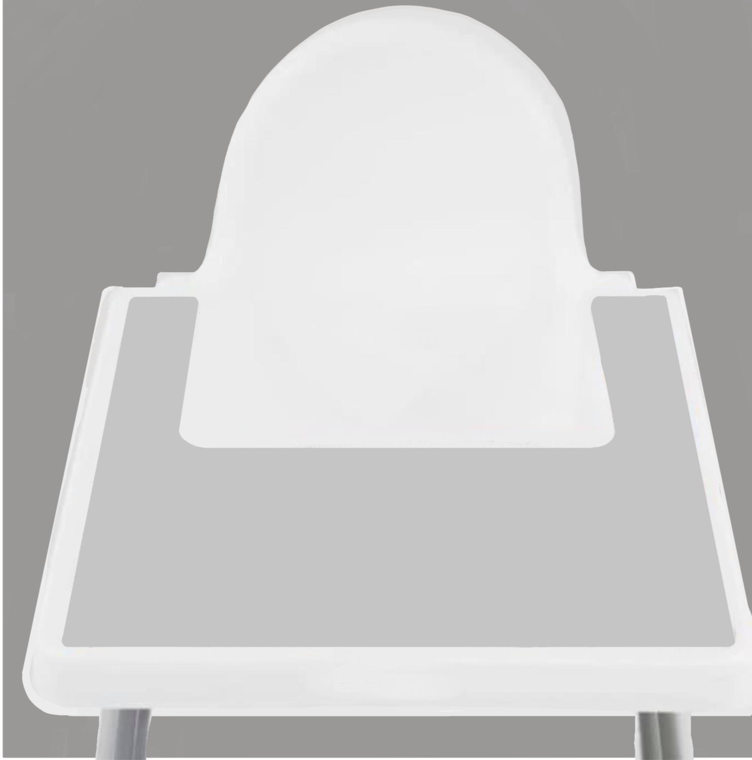 Cloud Gray IKEA Highchair Placemat