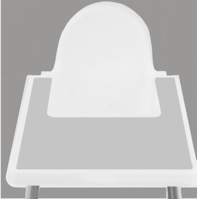 Cloud Gray IKEA Highchair Placemat