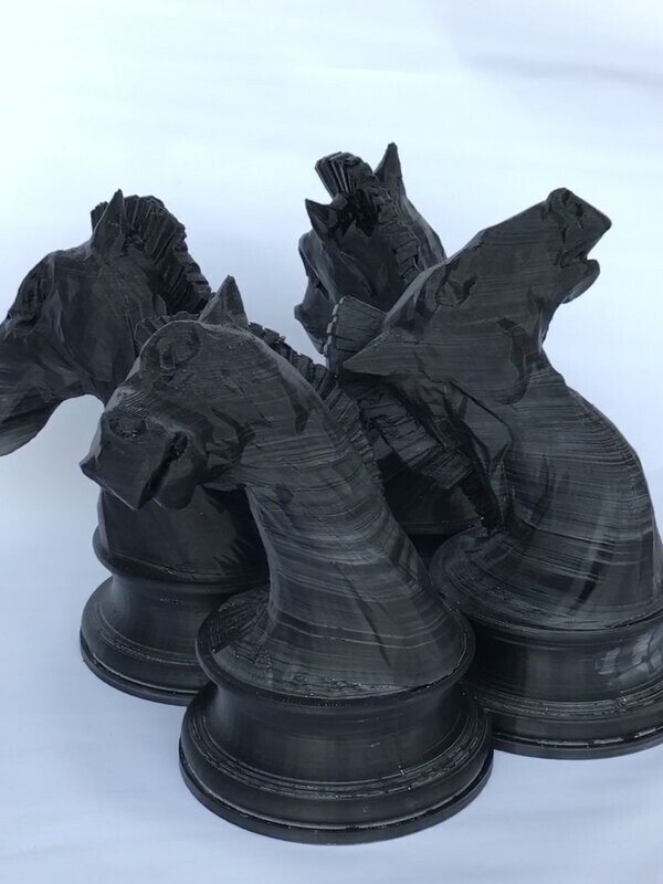 The Four Horses.  ABS Acrylonitrile Butadiene Styrene