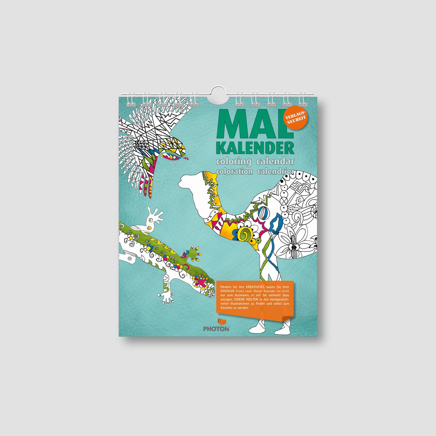 MALKALENDER "TIERE"