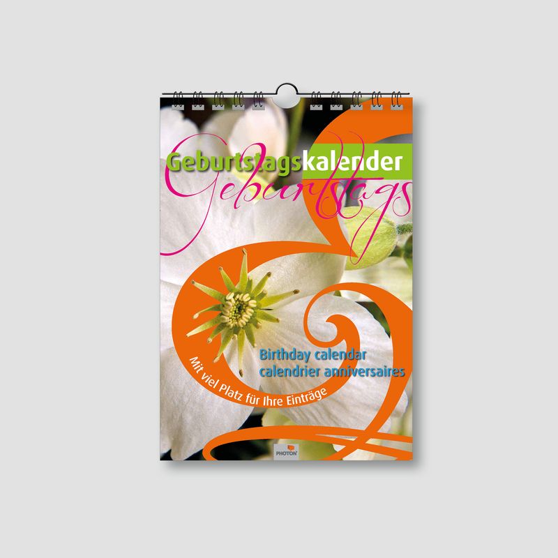 GEBURTSTAGSKALENDER GEBURTSTAGSKALENDER "BLUMEN"