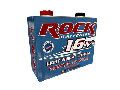 ROCK 16V LIGHT WEIGHT LITHIUM BATTERY
***FREE T-shirt with purchase***