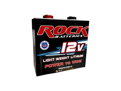 ROCK 12V LIGHT WEIGHT LITHIUM BATTERY
***FREE T-shirt with purchase***
