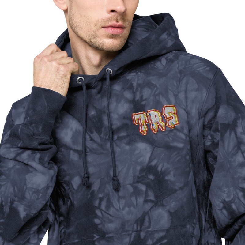 TRS Champion tie-dye hoodie