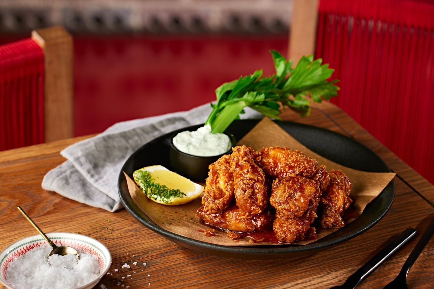 Hot Honey Chicken Wings