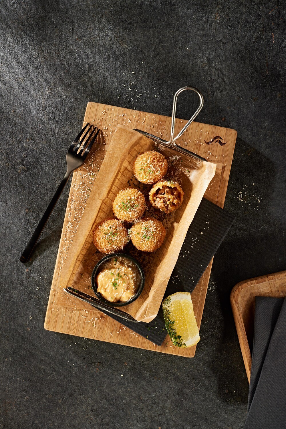 Pap &#39;n Vleis Crocquettes