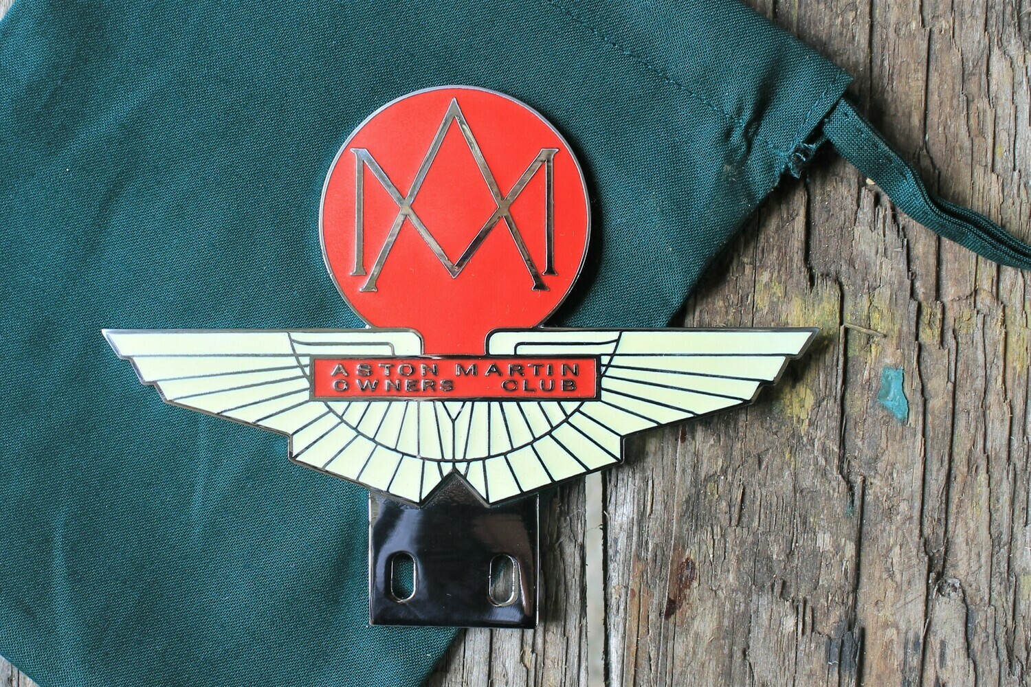 Vintage Enamel Car Badge (reproduction)