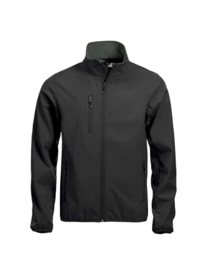 Black Softshell Jacket - for men