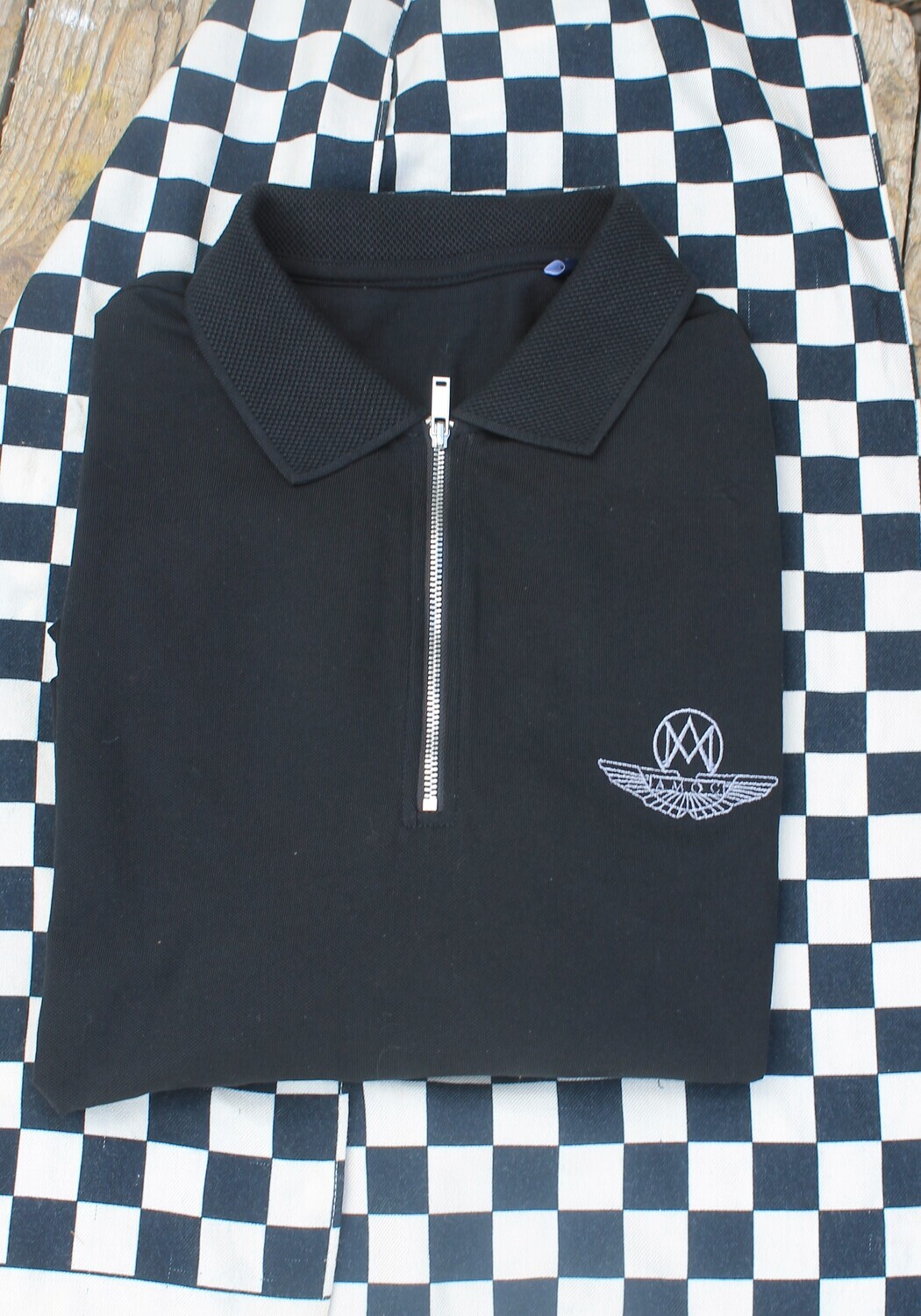Zipped Polo
