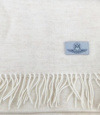 Wool Pashmina - Cream