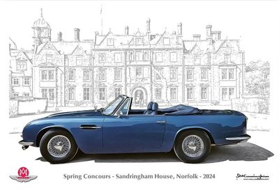 Pre-order limited edition print: Sandringham Spring Concours