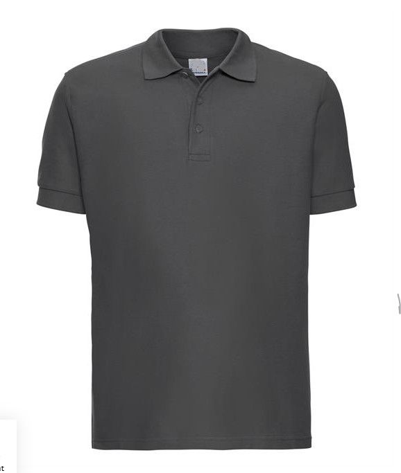 Pre-order: 90th Anniversary Polo Shirt - Titanium Grey - Cotton
