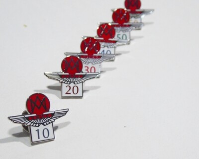 Loyalty Pins: 10 and 20 Years of Membership