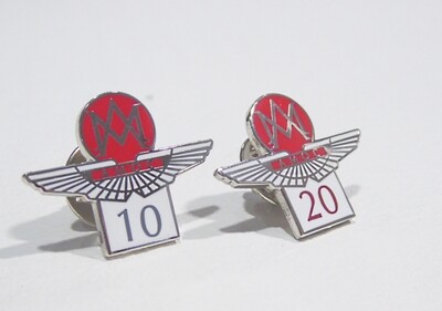 Loyalty Pins: 10 and 20 Years of Membership