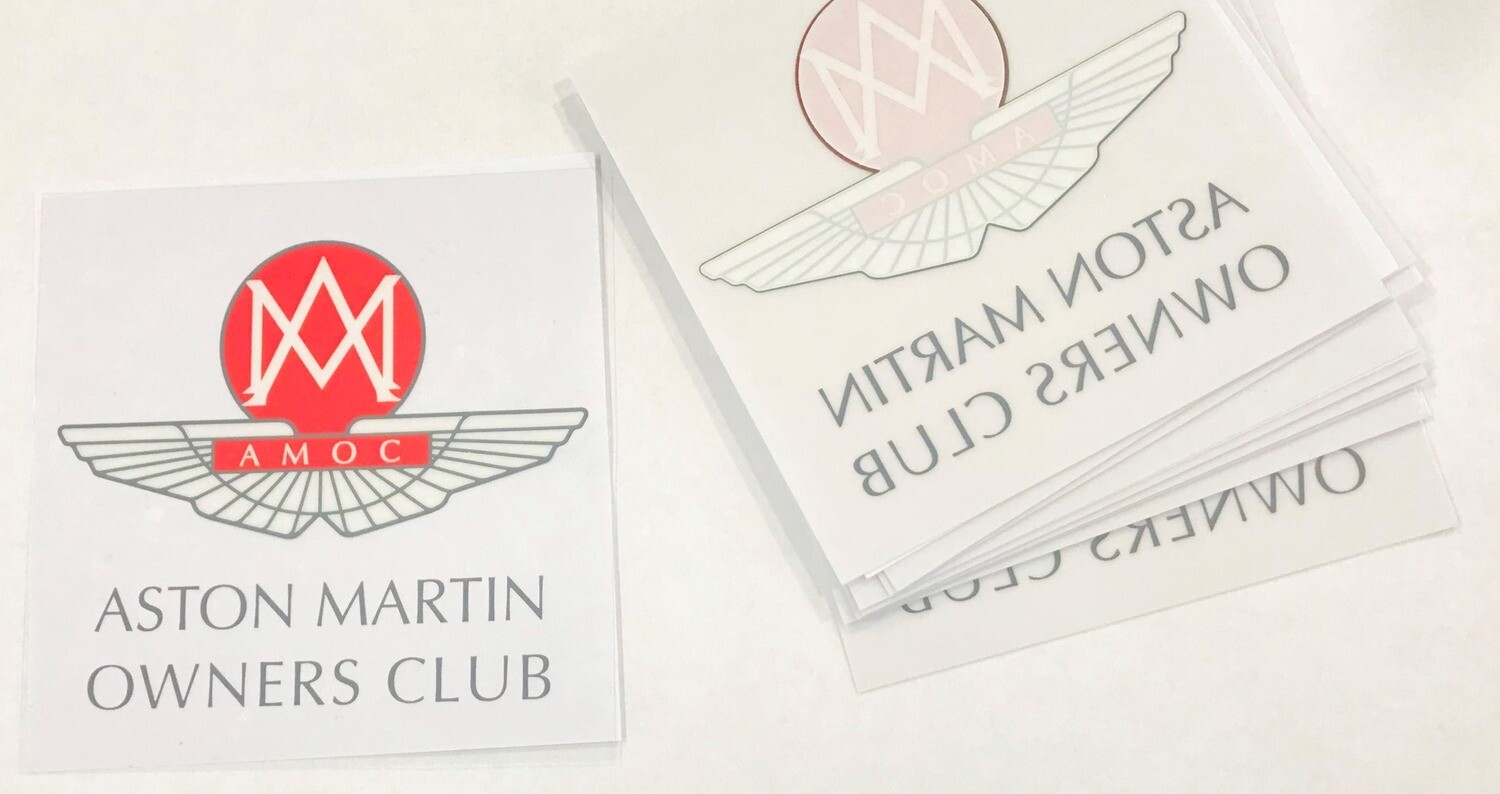 AMOC Windshield Badge