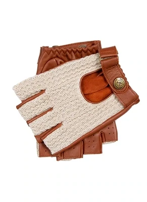 Fingerless Driving Gloves "The Suited Racer"