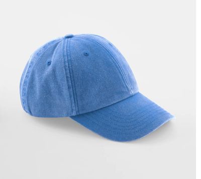 Cotton Baseball Cap - Vintage Look