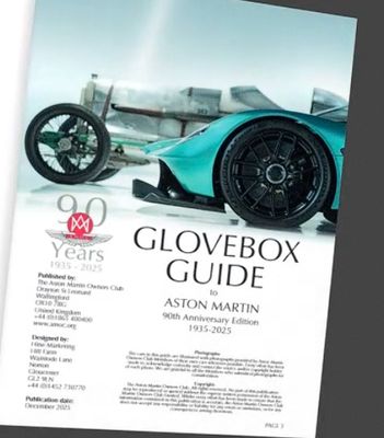 AMOC's "Glovebox Guide to Aston Martin"