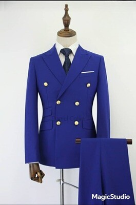 Costume homme 2 pièces bleu foncé Costume homme 2 pièces bleu foncé