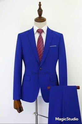 Costume homme 2 pièces bleu foncé Costume homme 2 pièces bleu foncé