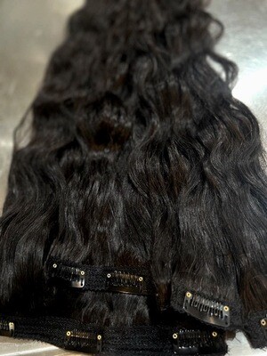 26 inch clip in set 5 piece