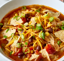 Kravee Low Carb  Chicken Taco Soup