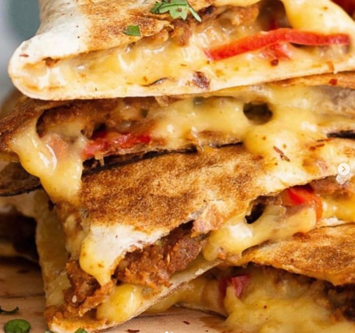 Ground Turkey Quesadilla Tacos