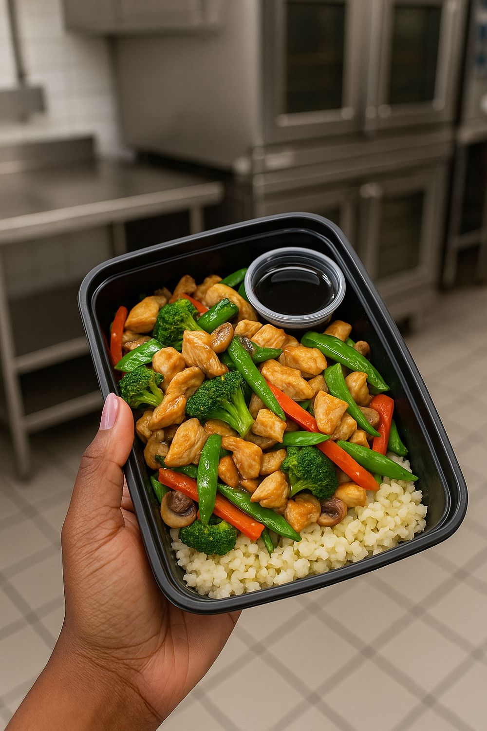 Garlic Ginger Chicken Stir Fry