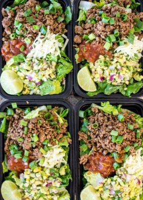 Ground turkey Taco Salad