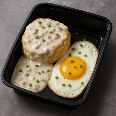 Low Carb Biscuits & Gravy