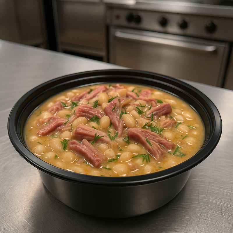 White bean, Smoked Turkey & Kale soup