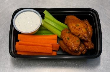 Buffalo Lime Pepper Wangz n Veggies