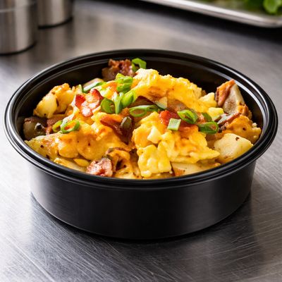 High Protein Breakfast Hash bowl