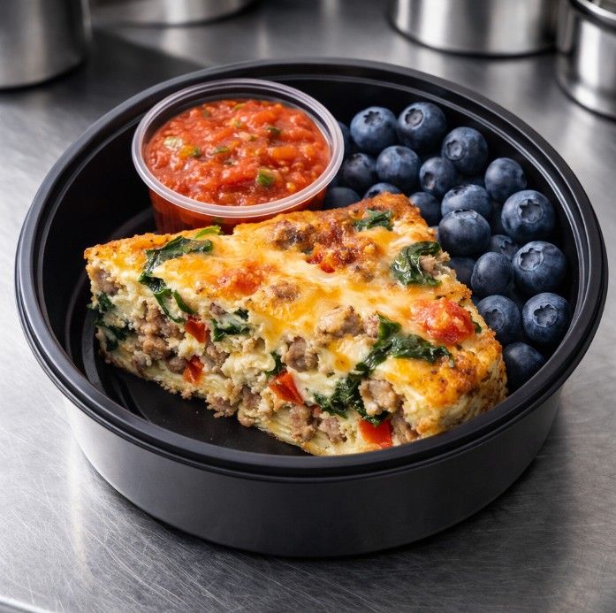 Breakfast Casserole w/Blueberries