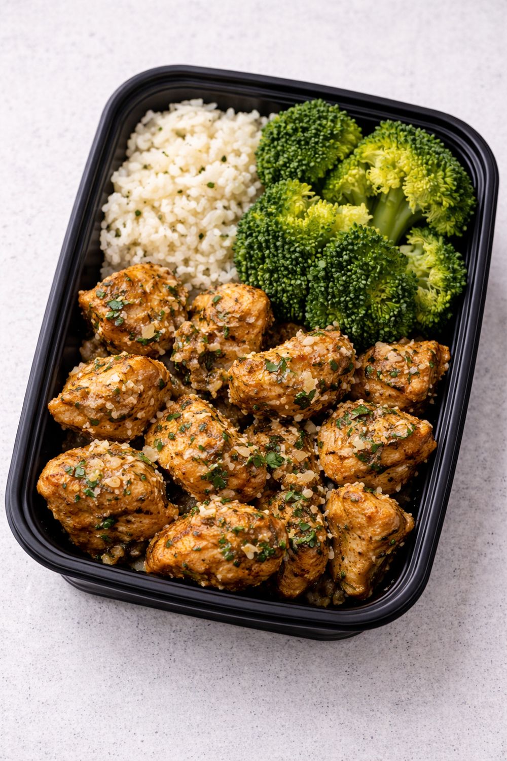 Garlic Parmesan Chicken Bowl