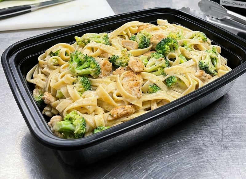 Chicken Broccoli Pasta (Organic Wheat Noodles)
