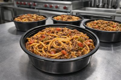 Ground Chicken Viral Dirty Spaghetti (Keto Low Carb Noodle Option)