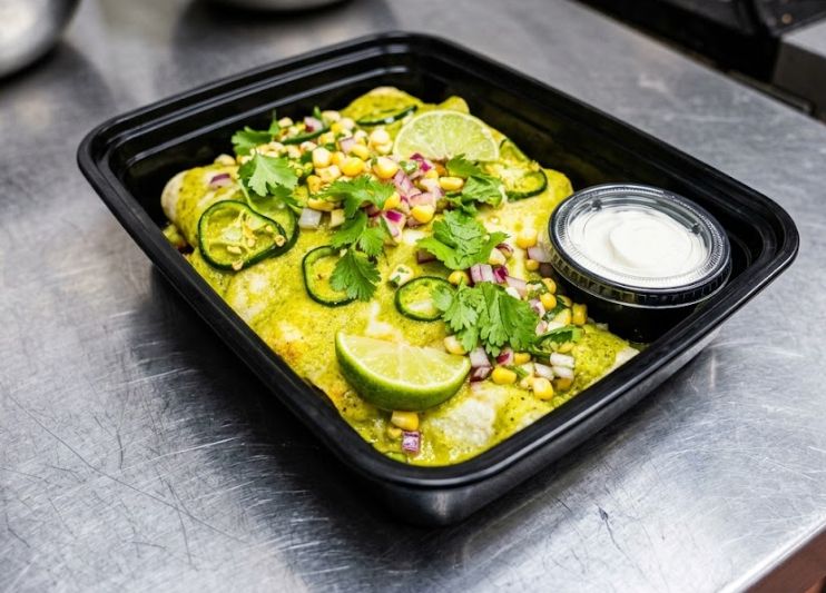 Low Carb Ground Turkey Enchilada Verdes