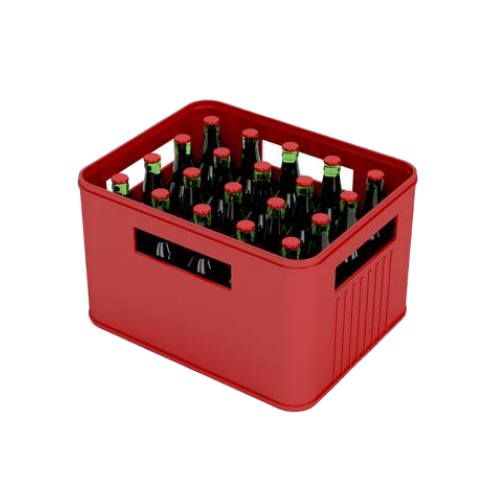 Depósito de caja de envases