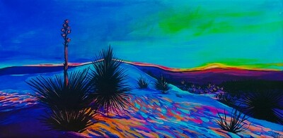 "White Sands at Twilight" Giclée Print