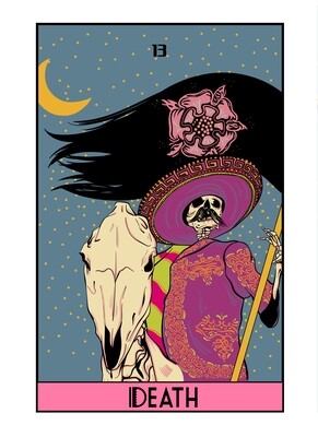 Death Tarot Card Print