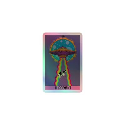 Judgement Tarot Card Holographic Sticker