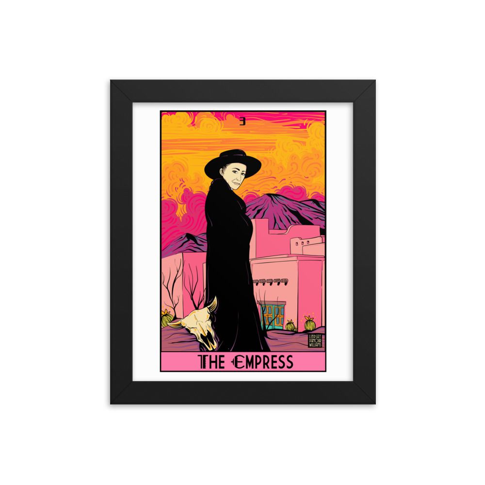 &quot;The Empress Tarot&quot; Framed Poster
