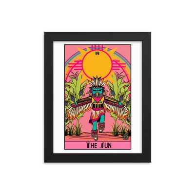 &quot;The Sun Tarot&quot; Framed Poster