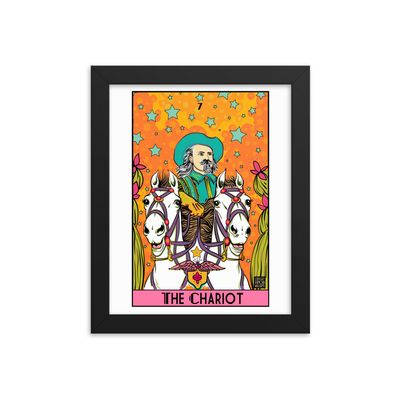 &quot;The Chariot Tarot&quot; Framed poster