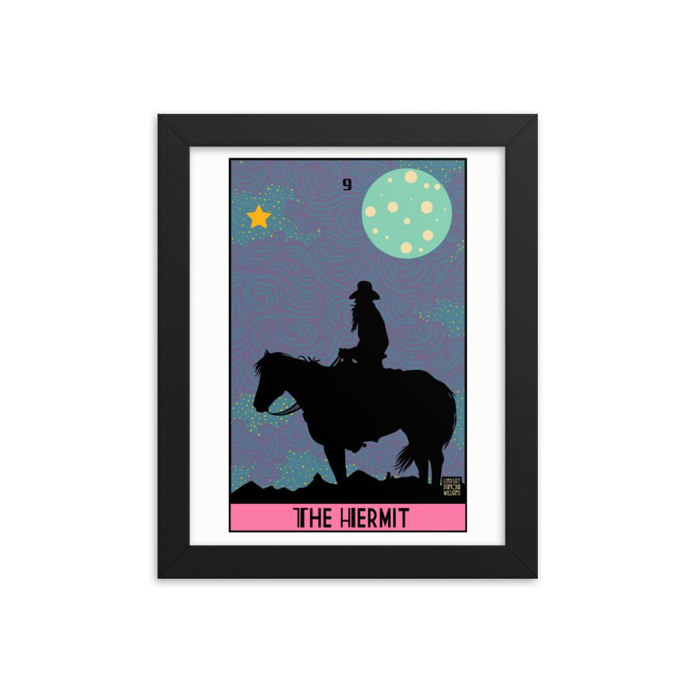 &quot;The Hermit&quot; Framed poster